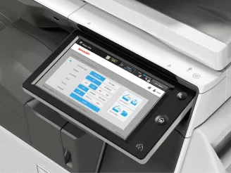 Job Accounting II software on MFP panel